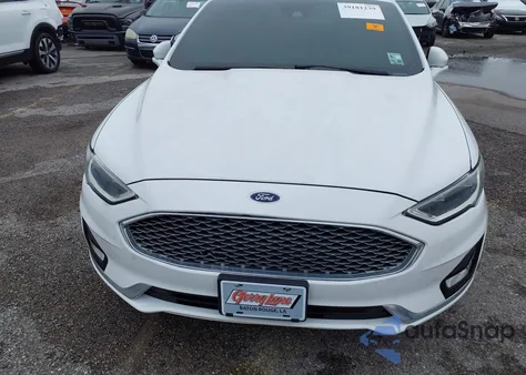 2019 Ford Fusion Titanium from USA, damaged, VIN 3FA6P0D9XKR186685